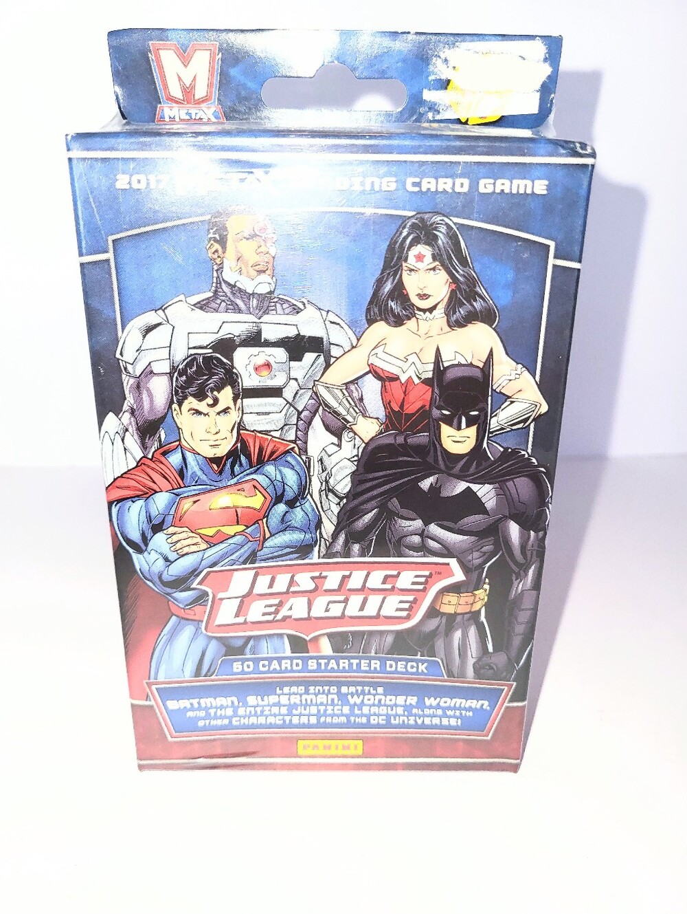 NIB Justice League DC Comics TCG 50 Card Starter Deck 2017 Sealed Trading Cards